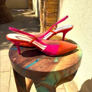 Kate Spade Low Heel Sling backs